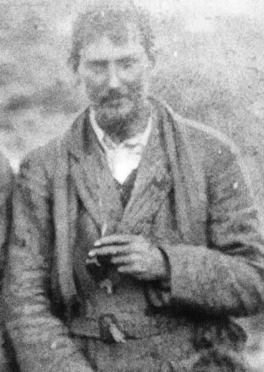 Джордж Меллорі під час розвідувальної експедиції на Еверест 1921 року