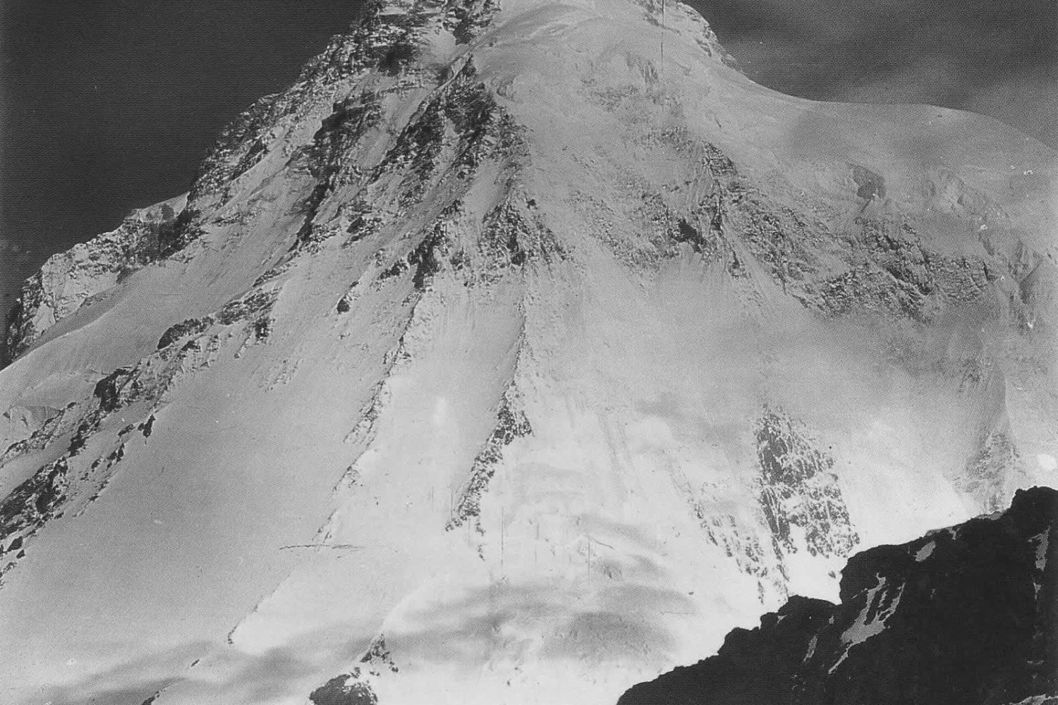 K2 з південного сходу: фото Вітторіо Селли, італійська експедиція 1909 року